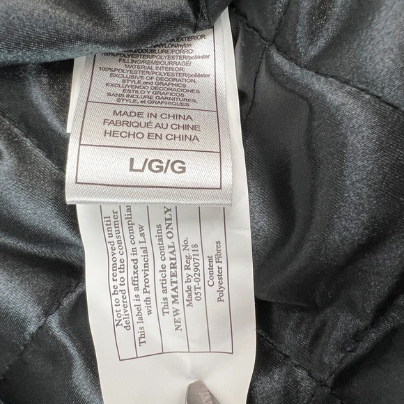 Fanatics Super Bowl LIII Mens Satin Jacket Atlanta Blue White  Long Sleeve L NEW - Picture 10 of 15